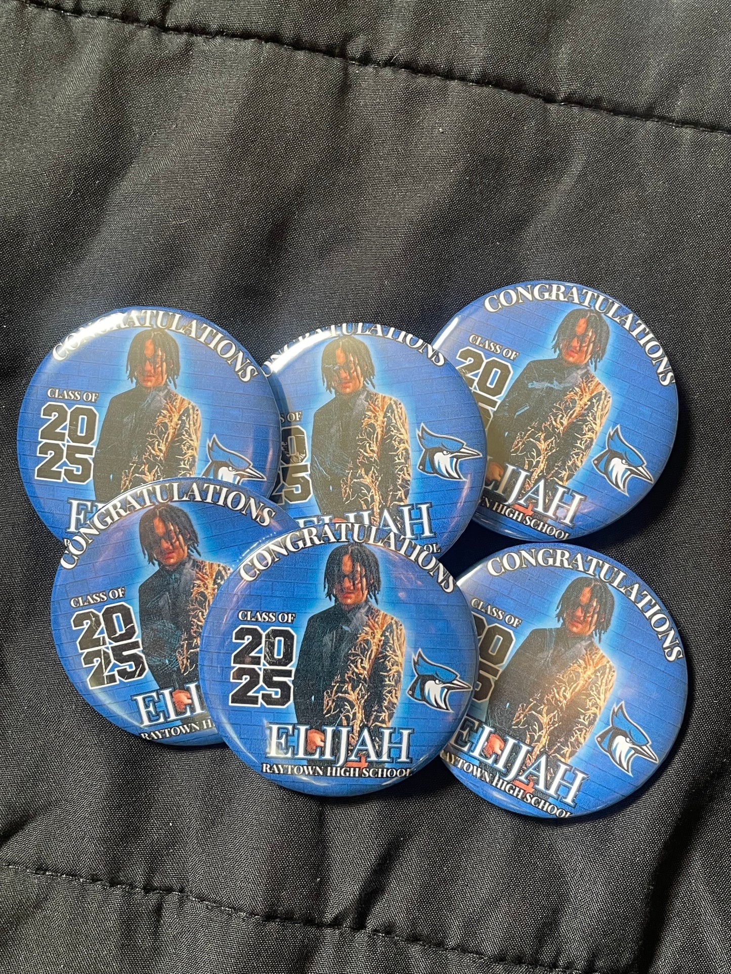 Custom Graduation Button Pins – Senior Photo Keepsakes for the Class of Any Year