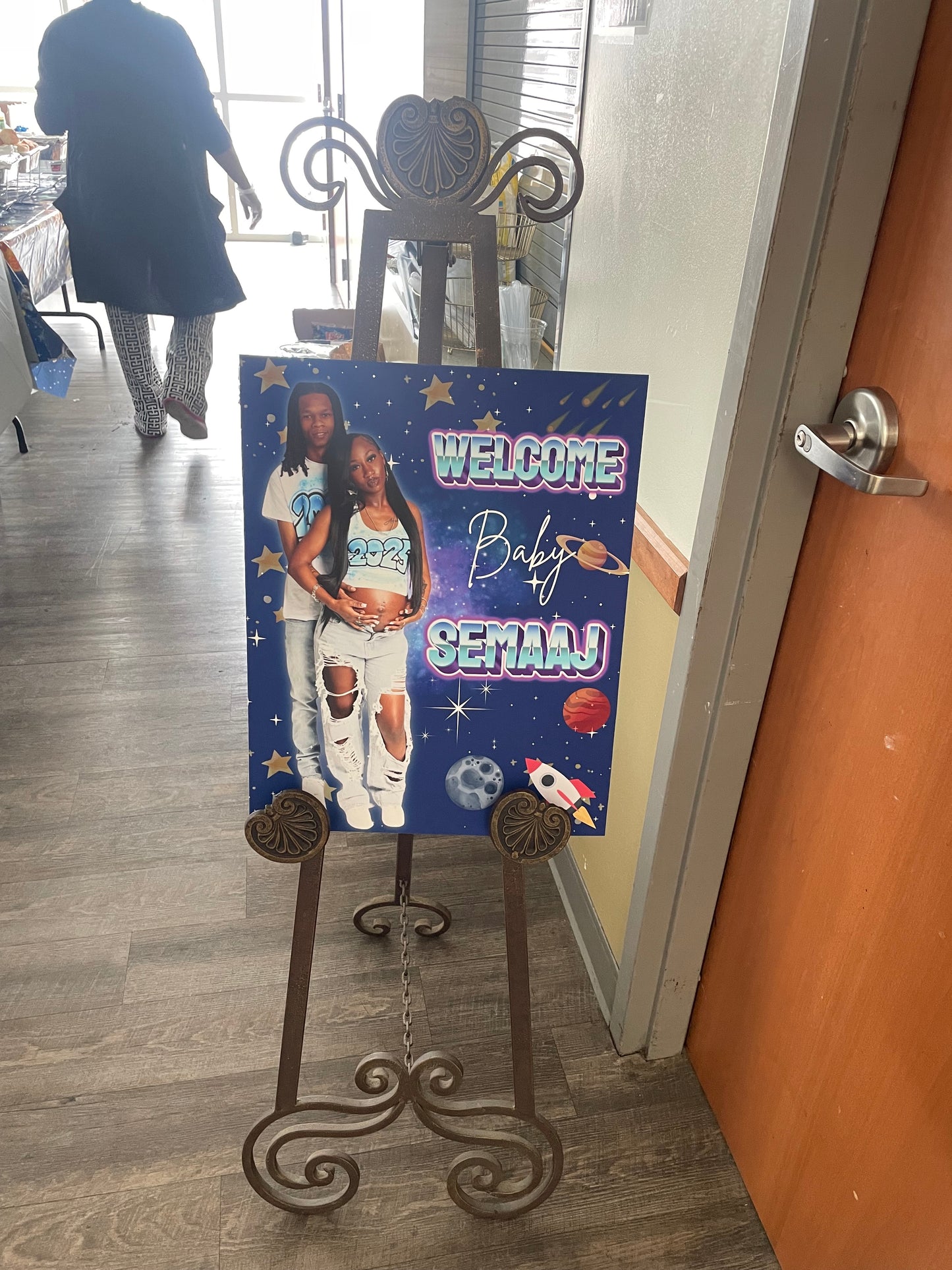 Custom Welcome Sign – Personalized Event Greeting Display