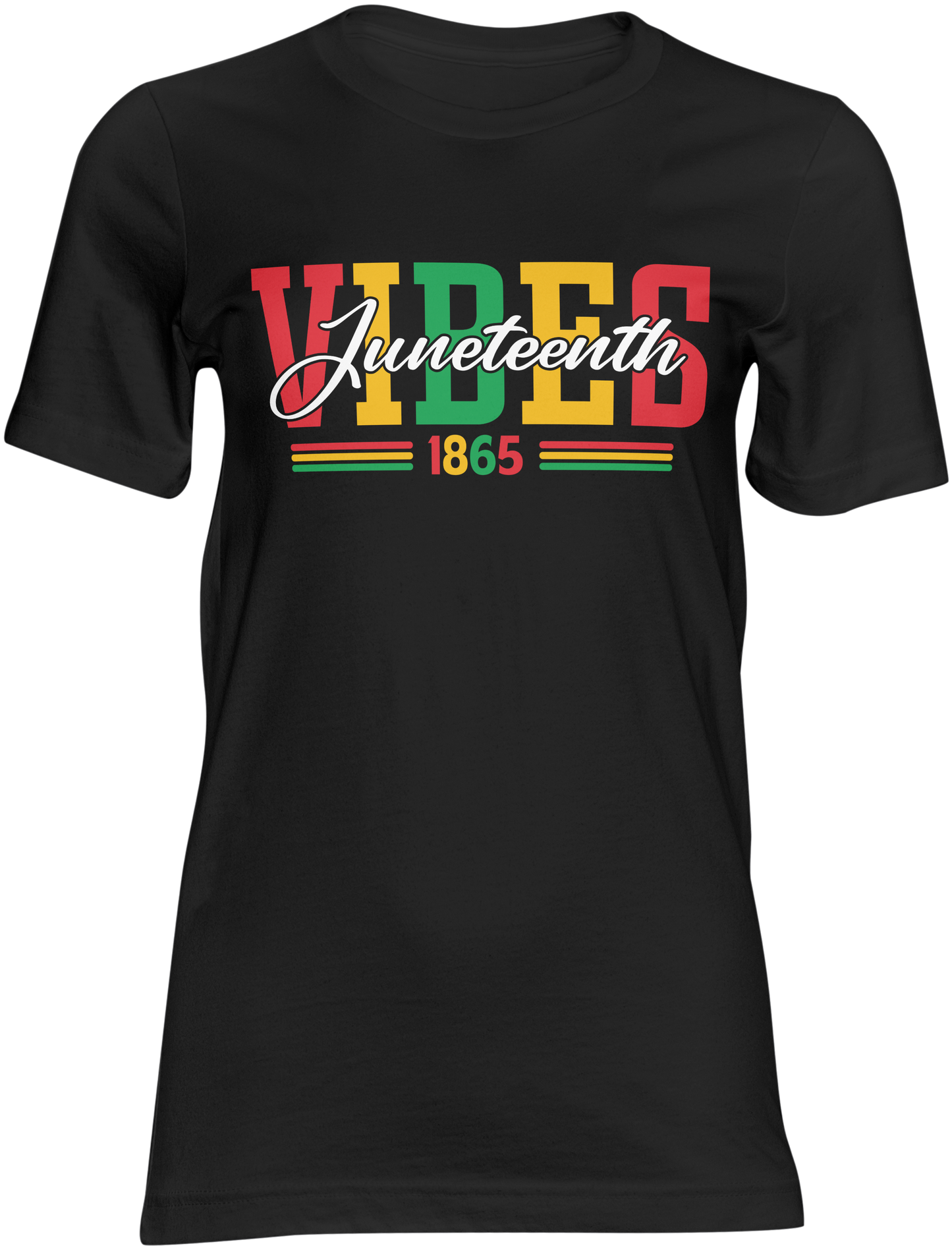 Juneteenth Vibes 1865 T-Shirt | Juneteenth Celebration Shirt | Freedom Day Graphic Tee