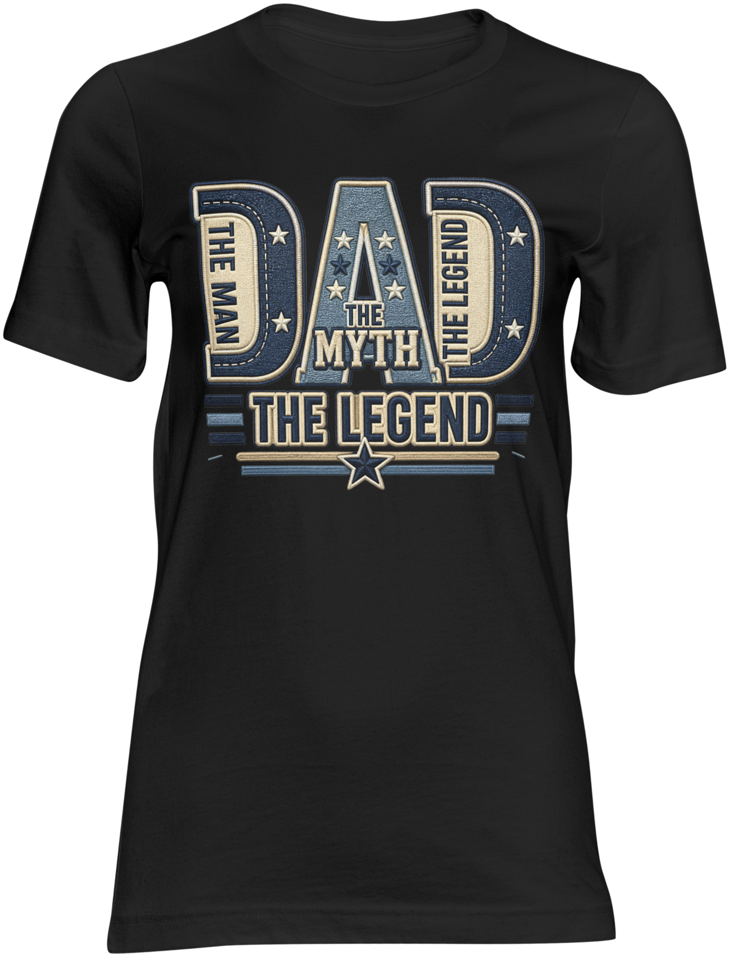 Dad The Man The Myth The Legend Shirt | Father's Day Graphic Tee for Dad