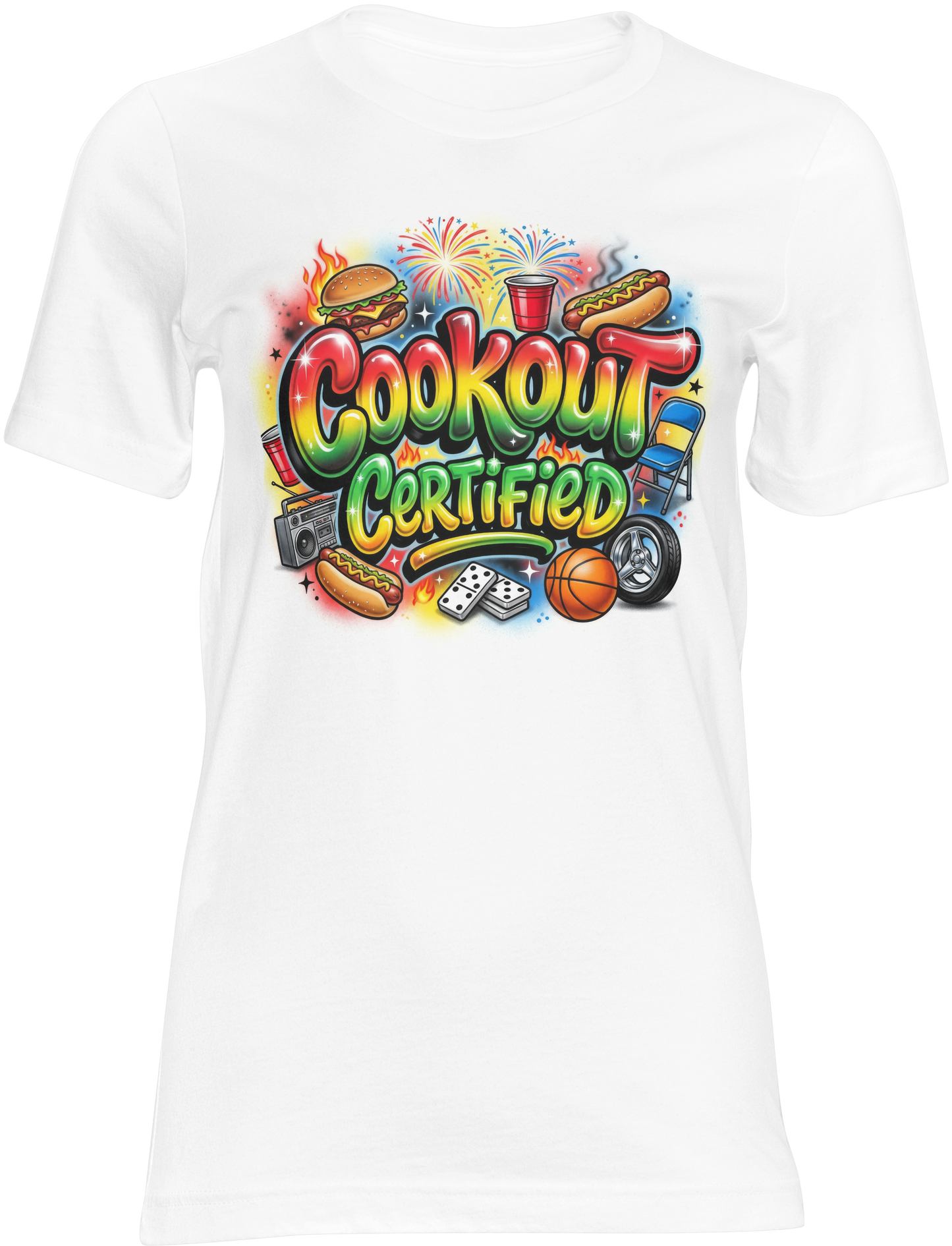 Cookout Certified Juneteenth Shirt | Juneteenth BBQ & Family Reunion T-Shirt