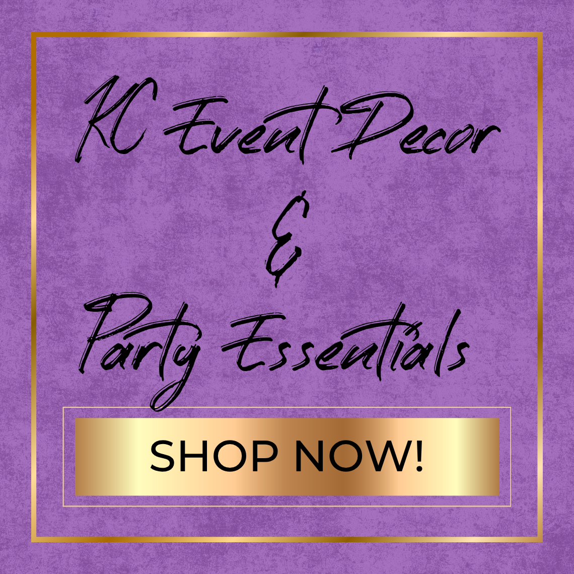 KC Event Decor & Party Essentials