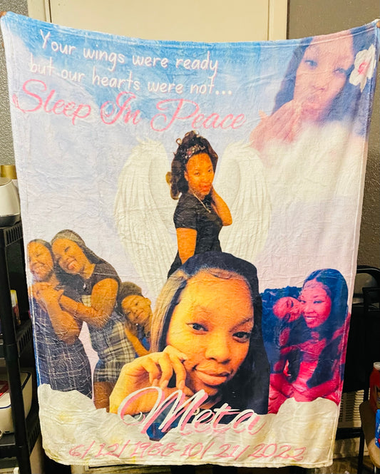 Memorial Ultra Soft Fleece Blanket