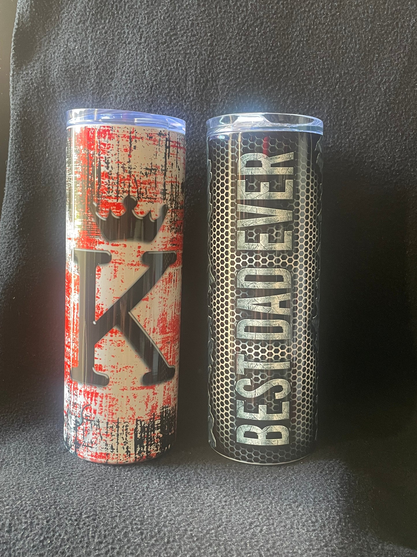 Custom 20 oz Tumbler – Personalized Stainless Steel Travel Cup with Lid & Straw