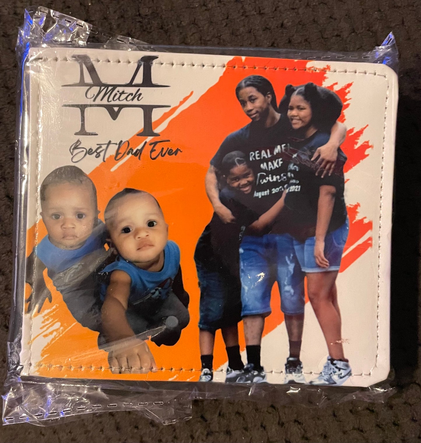 Personalized Men’s Wallet | Custom Father’s Day Gift for Dad