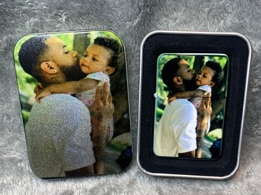 Custom Lighter With Keepsake Case
