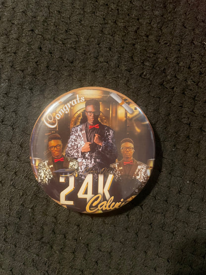 Custom Graduation Button Pins – Senior Photo Keepsakes for the Class of Any Year