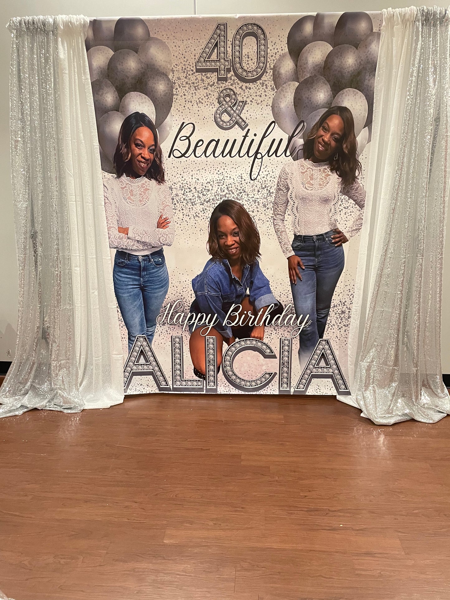 Custom Vinyl Backdrops for Events, Parties & Photoshoots