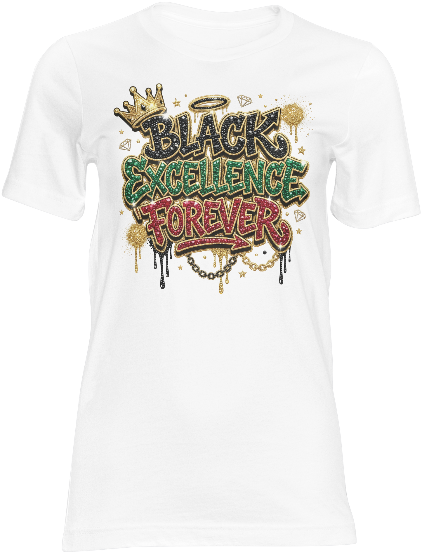 Black Excellence Forever Shirt | Juneteenth Graphic T-Shirt | Afrocentric Pride Tee
