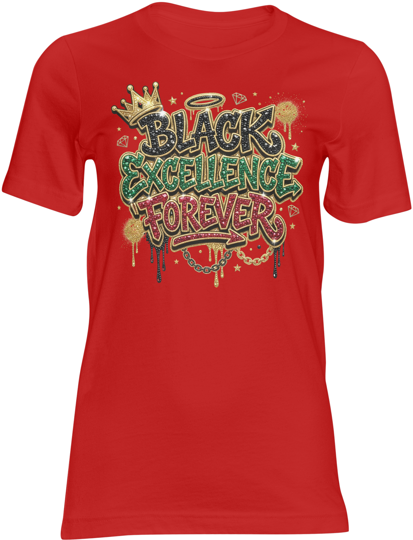 Black Excellence Forever Shirt | Juneteenth Graphic T-Shirt | Afrocentric Pride Tee