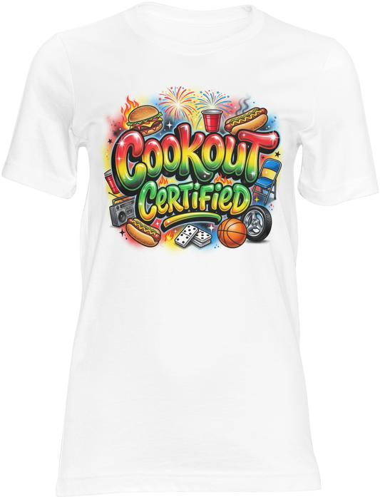 Cookout Certified Juneteenth Shirt | Juneteenth BBQ & Family Reunion T-Shirt