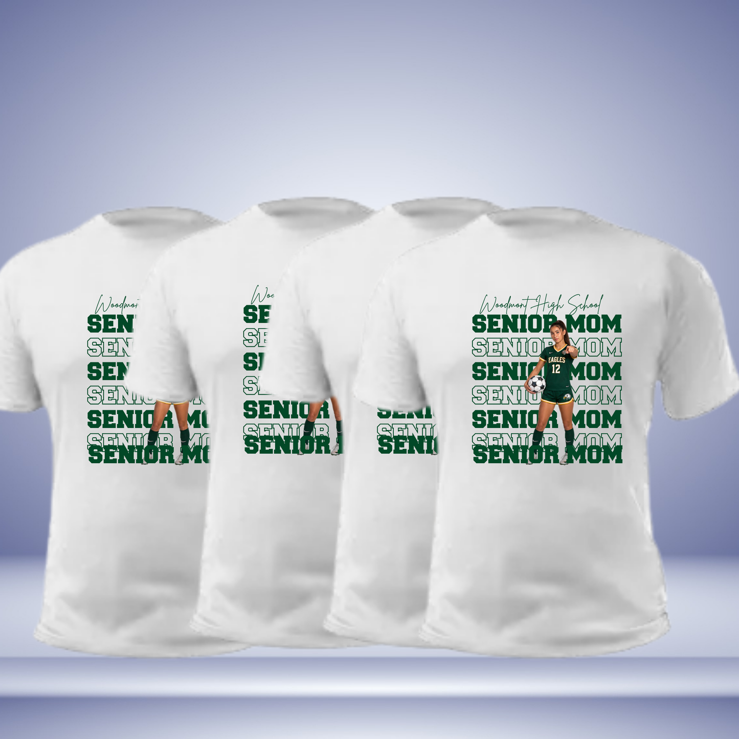 Family Fan Pack | 4 Custom Game Day Sports T-Shirts