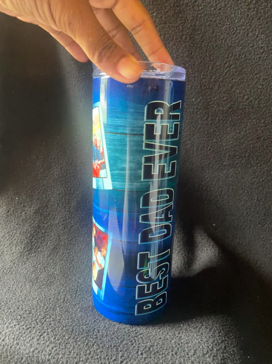20oz Custom Father’s Day Tumbler | Personalized Dad Gift