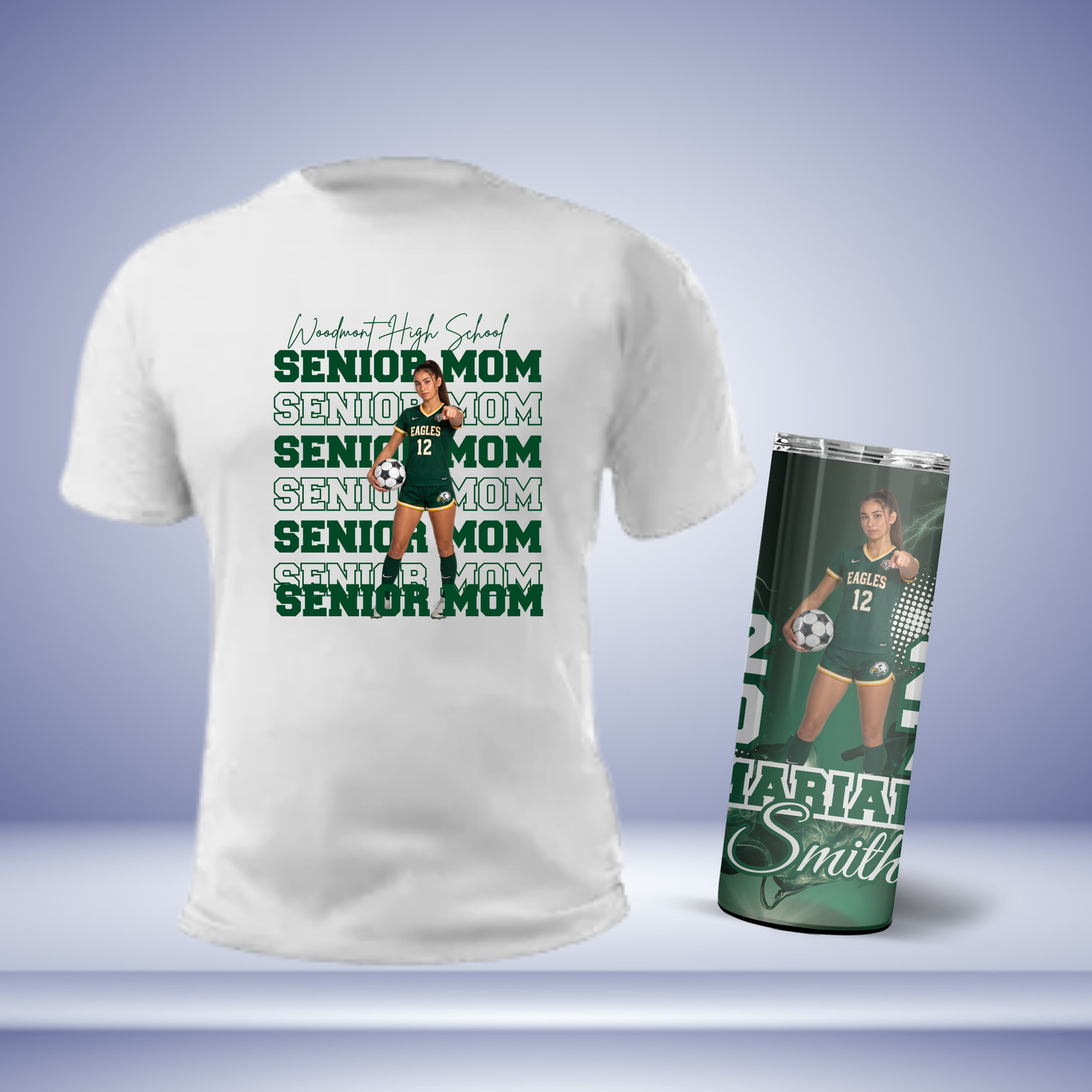 Quick Game Day Custom Sports Bundle | T-Shirt + Tumbler